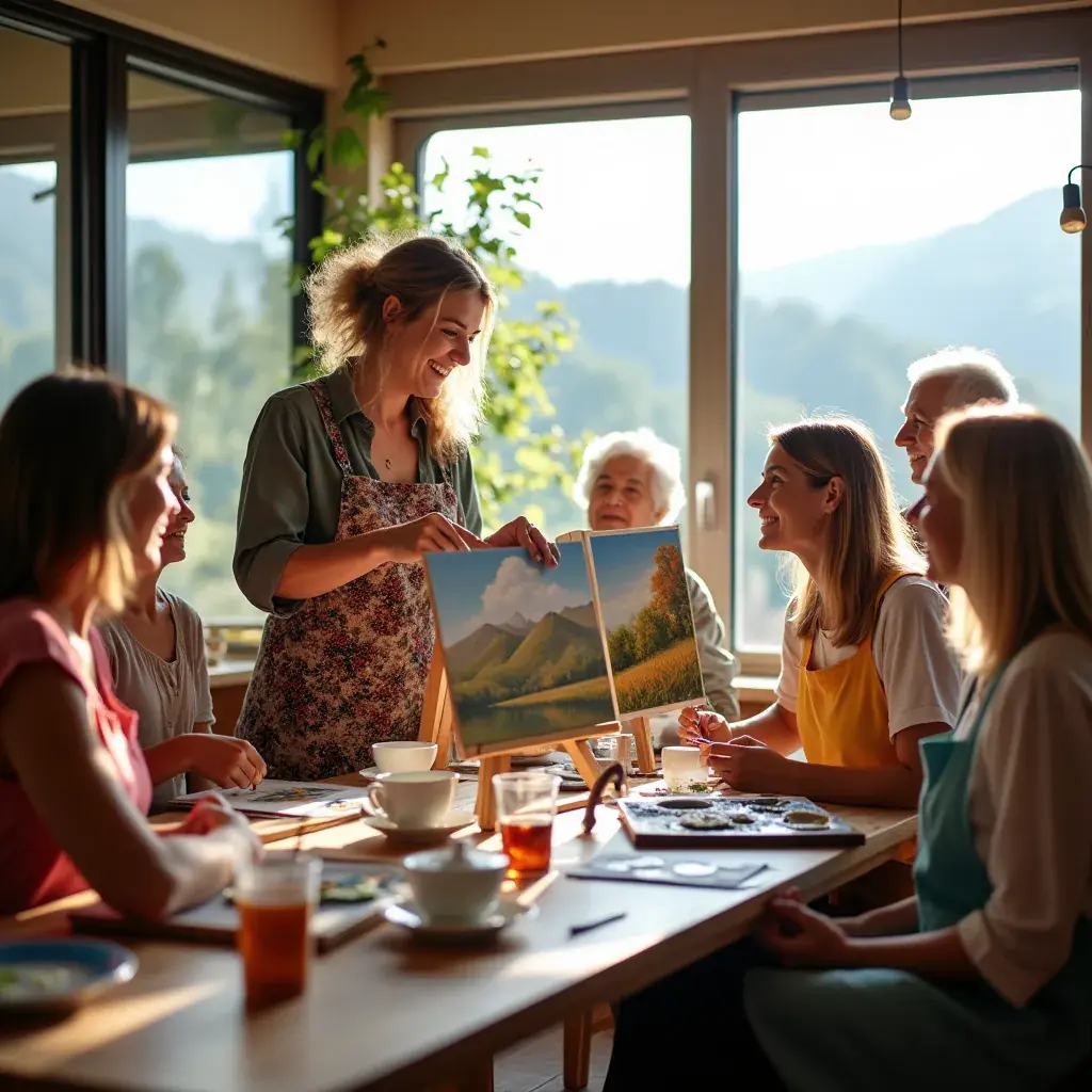 Professional team collaboration